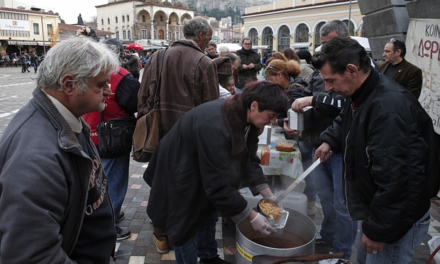 zuppa in strada