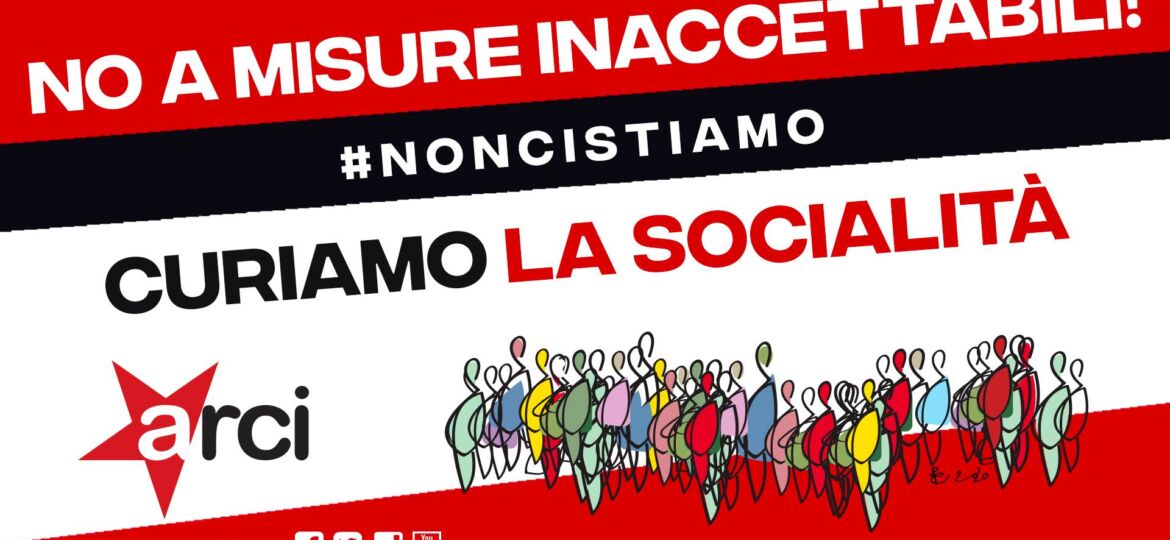 Mobilitazione Arci post DPCM