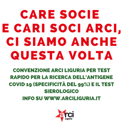 Care socie e cari soci Arci, ci siamo anche questa volta