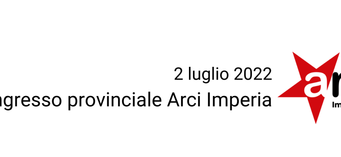 banner congresso arci imperia